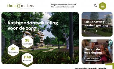 Schermafbeelding van thuismakers.nl