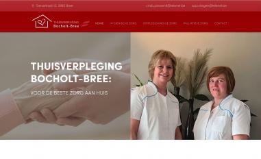 Schermafbeelding van thuisverplegingbocholtbree.be