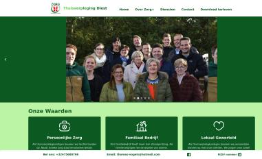 Schermafbeelding van thuisverplegingdiest.be