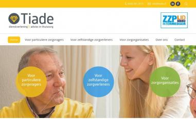 Schermafbeelding van tiade.nl