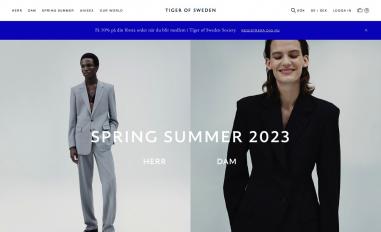Schermafbeelding van tigerofsweden.com