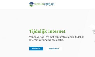 Schermafbeelding van tijdelijk-zakelijk-internet.nl