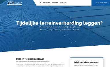 Schermafbeelding van tijdelijkeverharding.nl