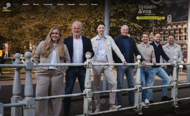 Schermafbeelding van tijssenvos.nl