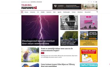 Schermafbeelding van tilburg.nieuws.nl