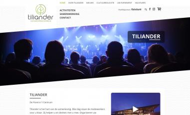 Schermafbeelding van tiliander.com