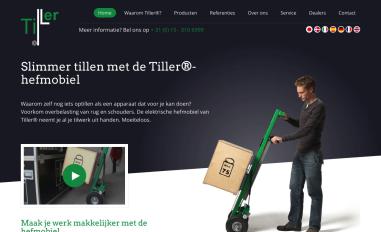 Schermafbeelding van tiller.eu