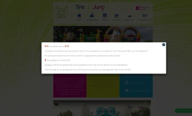 Schermafbeelding van time2jump.be