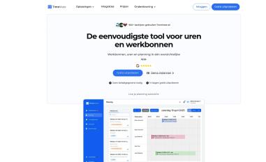 Schermafbeelding van timemate.webflow.io