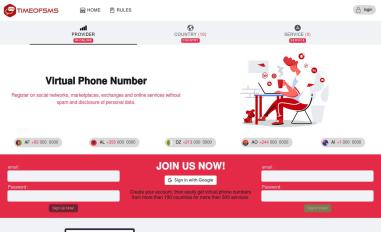 Schermafbeelding van timeofsms.com