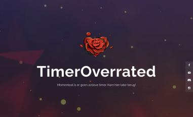 Schermafbeelding van timeroverrated.nl