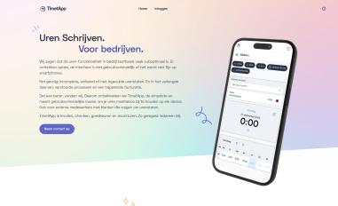 Schermafbeelding van timetapp.nl