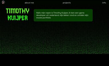 Schermafbeelding van timkuijper.net