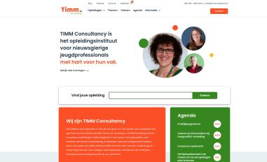 Schermafbeelding van timmconsultancy.nl