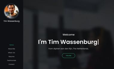 Schermafbeelding van timwassenburg.nl