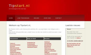 Schermafbeelding van tipstart.nl