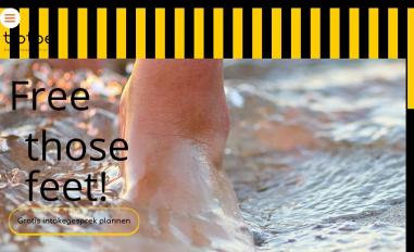 Schermafbeelding van tiptoe.eu