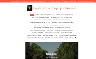 Schermafbeelding van tiszameer.com