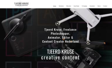Schermafbeelding van tjeerdkruse.nl