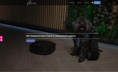 Schermafbeelding van tjilla.nl