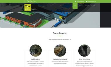 Schermafbeelding van tkhlogistics.nl
