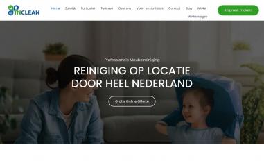 Schermafbeelding van tnclean.nl