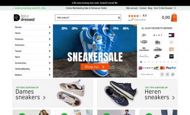 Schermafbeelding van to-be-dressed.nl