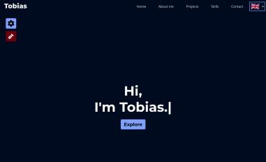 Schermafbeelding van tobiasvandorp.nl