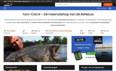 Schermafbeelding van tom-cat.nl