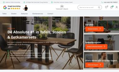 Schermafbeelding van tomassotables.com