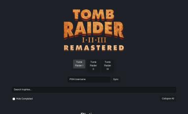 Schermafbeelding van tombraiderremastered.com