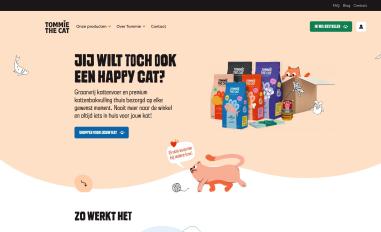 Schermafbeelding van tommiethecat.com