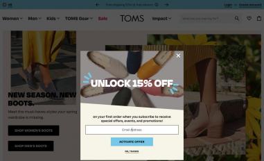 Schermafbeelding van toms.com