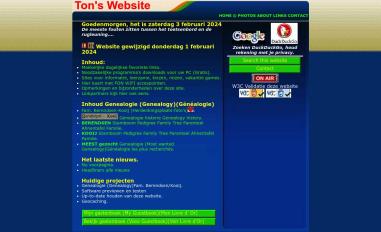 Schermafbeelding van tonberendsen.com