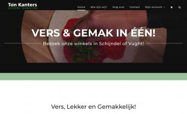 Schermafbeelding van tonkanters.nl