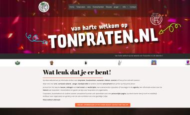 Schermafbeelding van tonpraten.nl