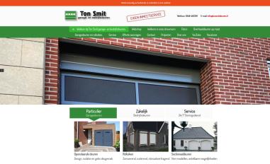 Schermafbeelding van tonsmitdeuren.nl