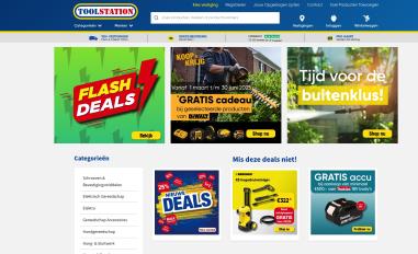 Schermafbeelding van toolstation.nl