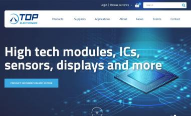 Schermafbeelding van top-electronics.com