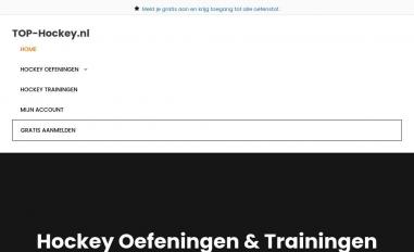 Schermafbeelding van top-hockey.nl