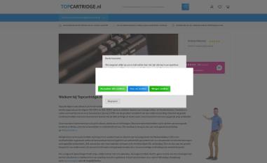 Schermafbeelding van topcartridge.nl