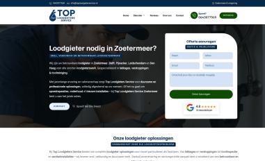 Schermafbeelding van toploodgieterservice.nl