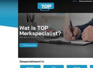 Schermafbeelding van topmerkspecialist.nl