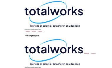 Schermafbeelding van totalworks.nl