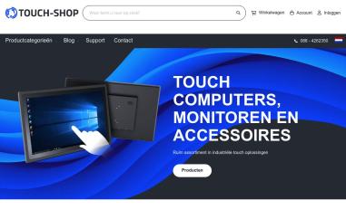Schermafbeelding van touch-shop.nl