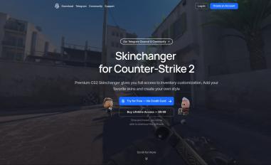 Schermafbeelding van touchskins.io