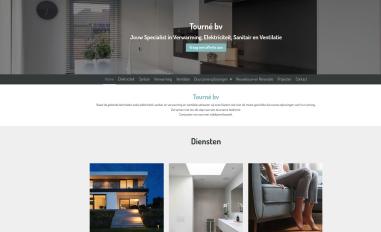 Schermafbeelding van tournebv.be