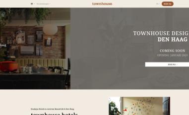 Schermafbeelding van townhousehotels.nl