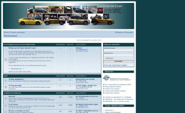 Schermafbeelding van toyotahybrideforum.nl