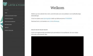 Schermafbeelding van tpliefdepassie.nl